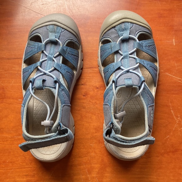 Keen Shoes Keen Washable Sport Sneaker In Light Blue Size 75 New In